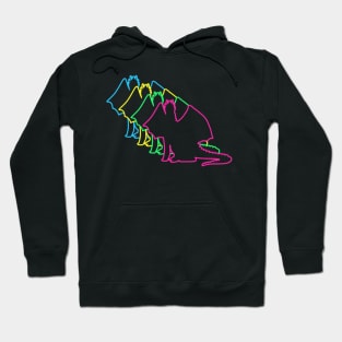 Dragon 80s Neon Hoodie